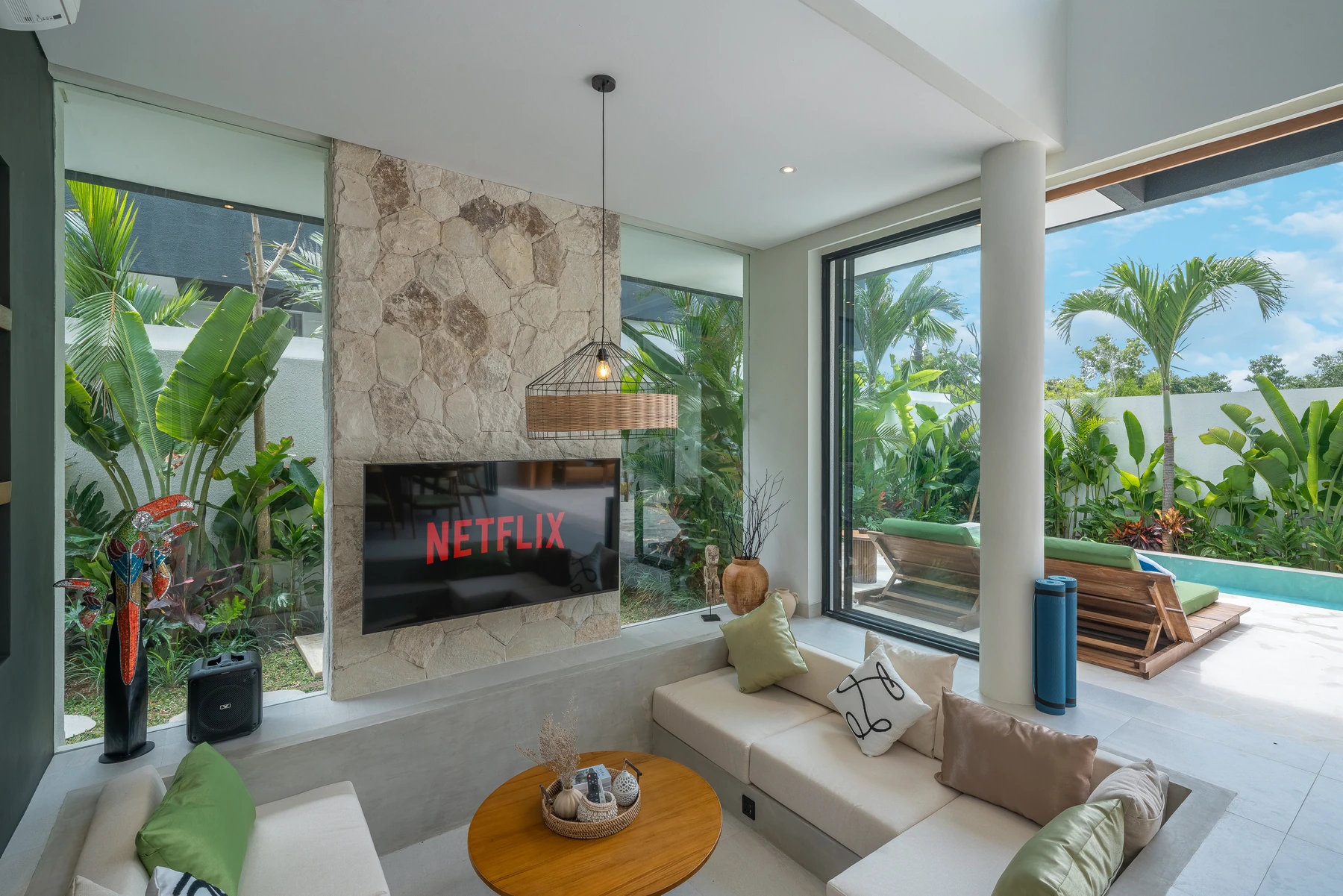 Kusa Villas living room