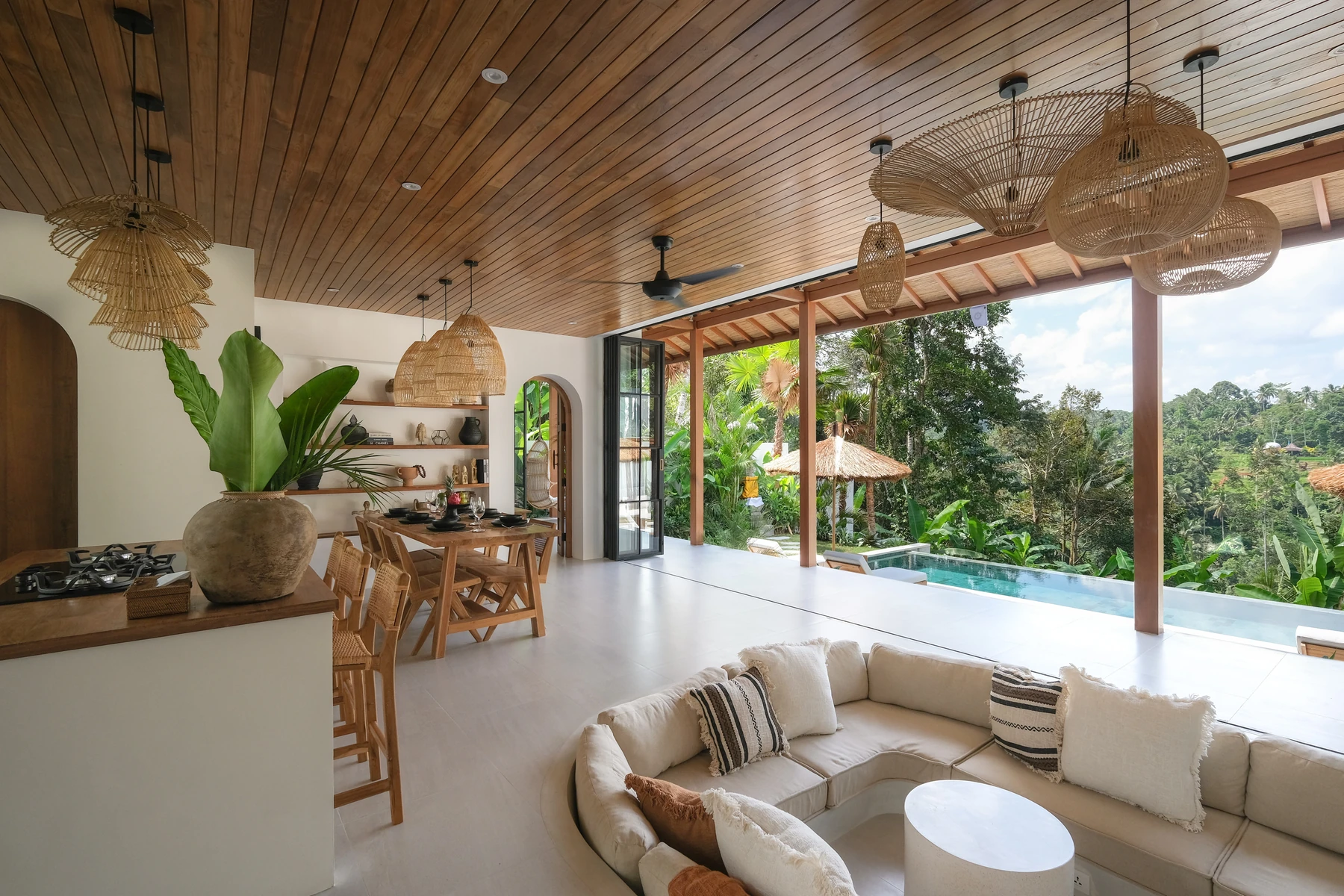 Villa Lestari living room
