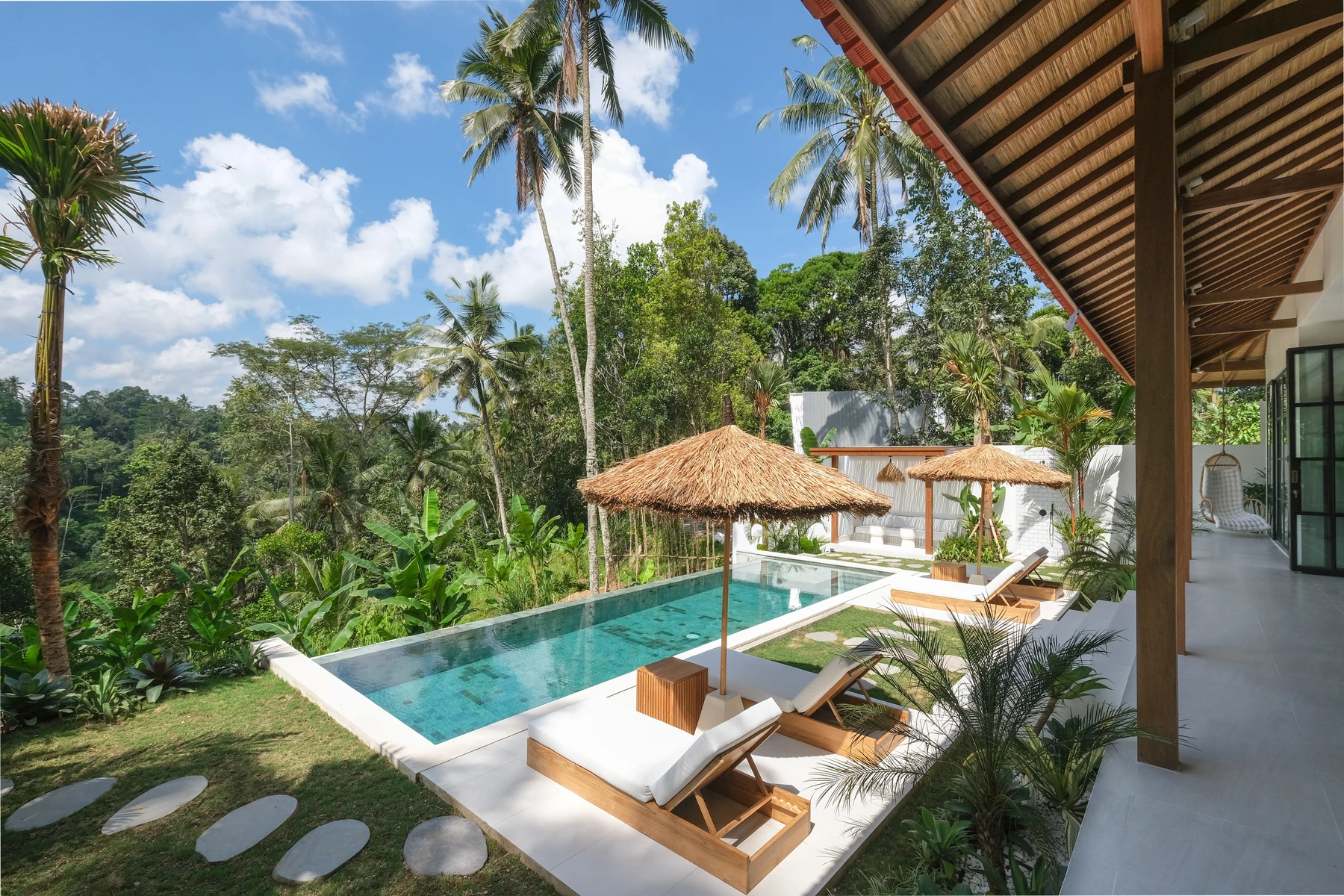 Villa Lestari pool terrace